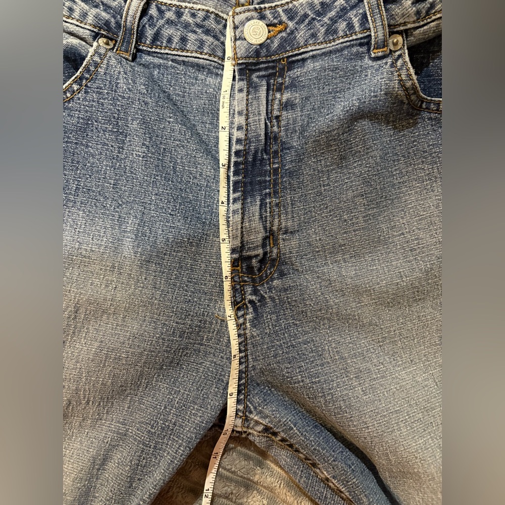 Vintage Mountain Lake Boot Cut Jeans . Sz 12 - Picture 12 of 16